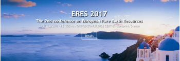 ERES Conference on European Rare Earth Resources, May 2017